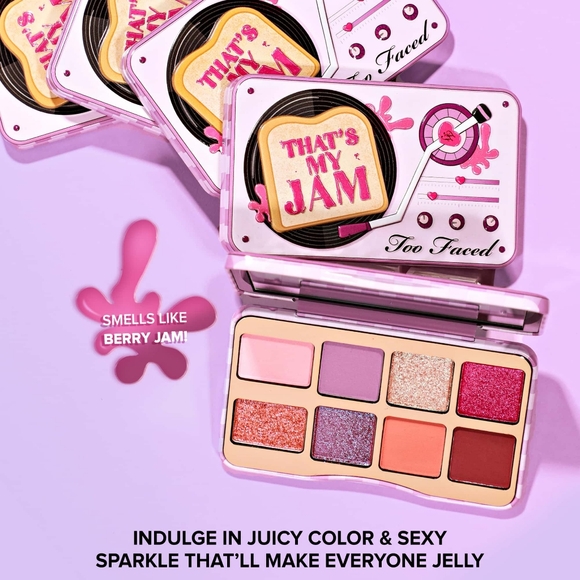 🆕️Too Faced That's My Jam Eyeshadow Palette 8 Colors NIB - Picture 5 of 7